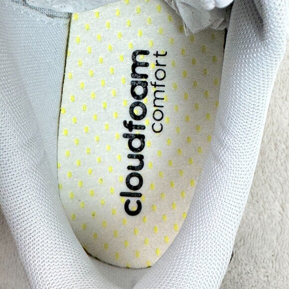 Adidas Grand Court 2.0 Shoes Camo Cloud White Olive Strata Putty Grey Men's 7 US - Picture 14 of 16